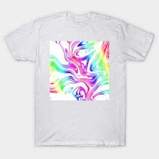 Swirls- Rainbow T-Shirt